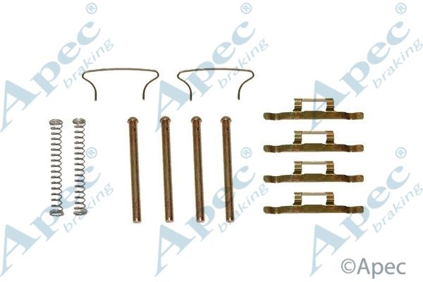 APEC BRAKING Lisakomplekt, ketaspiduriklotsid KIT206